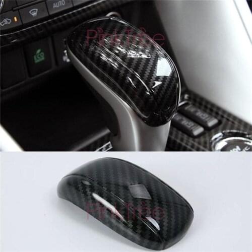 Gear Shift Handle Sleeve Sticker Cover Trim For Mitsubishi Eclipse Cross 2017 2018 2019 Car Styling Accessories