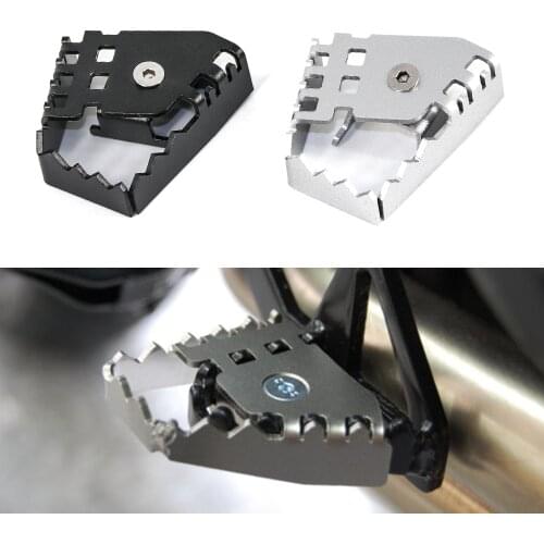 Motorcycle Rear Brake Pedal Step Tip Plate Enlarge Extender For BMW R1200GS ADV/R LC F800GS F700GS F650GS F850GS F750GS R1250GS