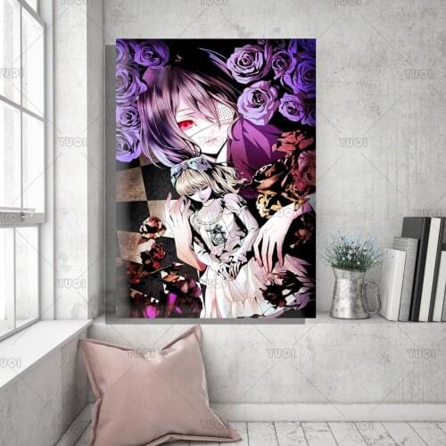 Another Misaki Mei Akazawa Izumi AnimePosters Home Decor Canvas Posters Prints Decoration Art Wall Pictures Living Room Painting