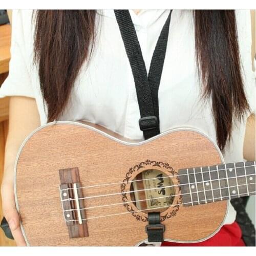 Ukulele Strap Thick Small Guitar Strap Nylon Sling Ukelele Straps Shoulder Adjustable Belt Guitars Durable Instrument Acessories