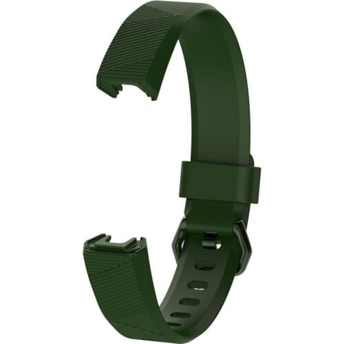 Silicone Band Replacement Wrist Strap For Fitbit Alta HR Smart Watch Bracket Straps Color Matching Replacement Strap