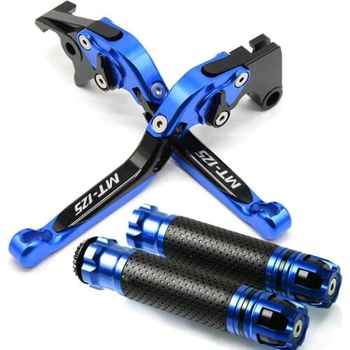 MT25 LOGO Motorcycle Brake Handle Adjustable Motorcycle Accessories Brake Clutch Lever Handbar For Yamaha MT-25 2005 2006 MT 25