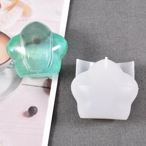 Silicone Pencil Holder Mold Pen Stand Mould, Handmade DIY Craft Clay Mold for Kids Adult