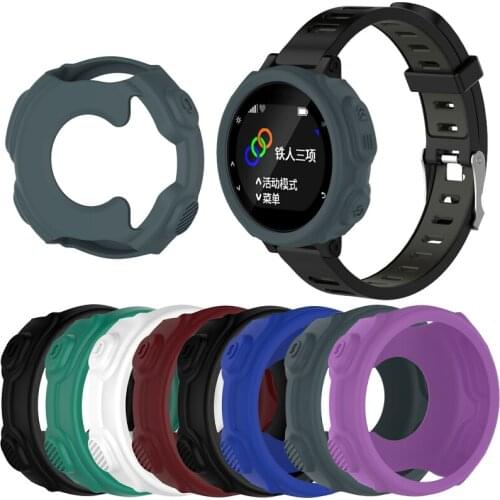 Silicone Case for Garmin Forerunner Watch Cover Screen Protector Smartwatch Shel Soft Bumper