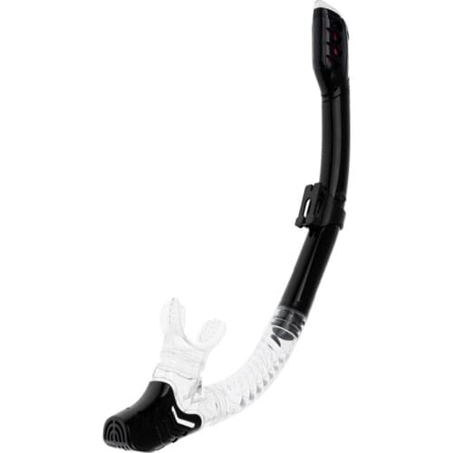 Dry Snorkel With Comfortable Silicone Mouthpiece Scuba Diving