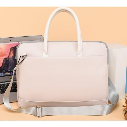 New PU Leather Laptop Bag Case 13.3 14 15.6 16 Inch Notebook Carrying Bags Shoulder Sleeve for Macbook Air Pro Hp Acer Women Man