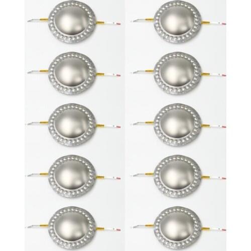 10PCS 4 pcs 1.75'' 44.4mm 44.5mm speaker part voice coil speaker replacement Tweeter Speaker Dome Titanium diaphragm