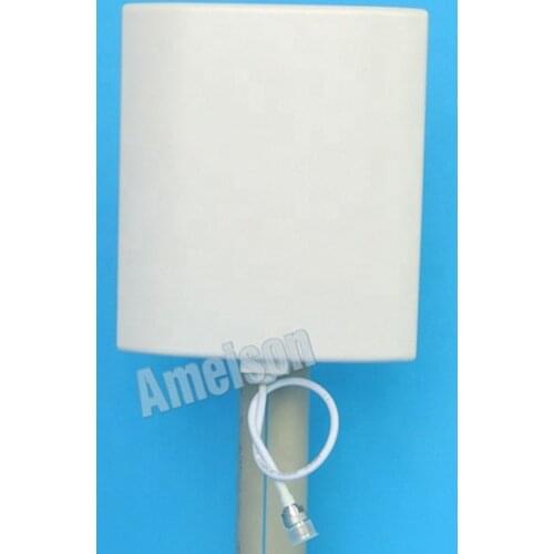 Ultra Long range wifi antenna 450 - 470 MHz 6 dBi Directional Wall Mount Flat Patch 4g LTE panel antenna 450mhz