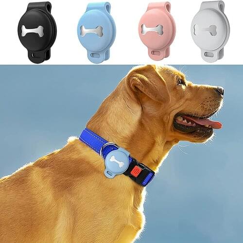 Protective Case Compatible for Apple Airtag, for Air Tags, GPS Tracking Dog Cat airtag Case Collar Holder,Anti-Lost