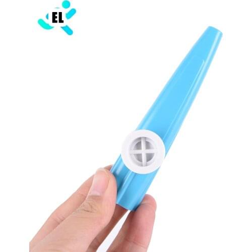 10Pcs Plastic Kazoo Harmonica Mouth Flute Kids Party Gift Musical Instrument