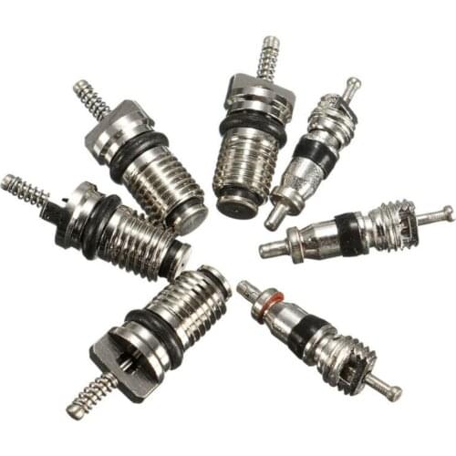 652F 16Pcs/Set Universal Air Conditioning Service A/C AC System Valve Cores Seal