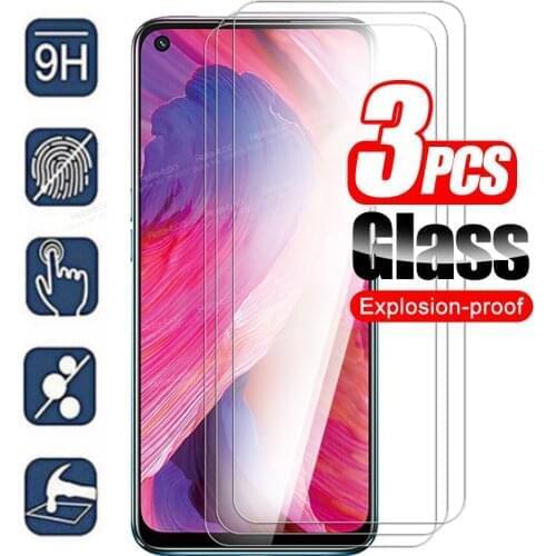 3pcs Tempered Glass For Oppo A74 Protective Glass Screen Protector Orro A 74 OppoA74 2021 5G 4G CHP2219 CHP2219 Phone Cover Film