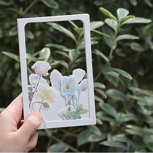 30pcs Flower Garden In Morning Multi-use As Scrapbooking Party Invitation DIY Decoration Gift Card Message Card Postcard