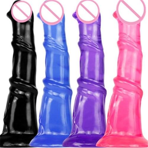 Anal Plug Big Big Butt Plug Ma Diaosi Big Stallion Thick Long Alternative SM Simulation Penis Large Anal Plug Adult Supplies Gay