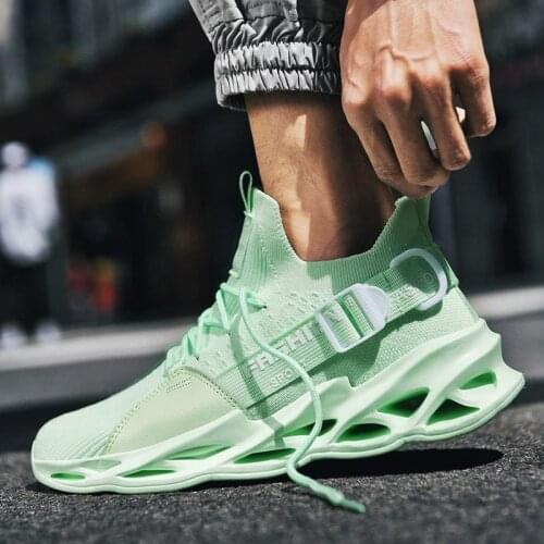 Big Size Outdoor Non Slip Sneakers Socks Mens Summer Sports Shoes Running Trainers Women Sport Shoes Men Sneakers Knit GME-1265