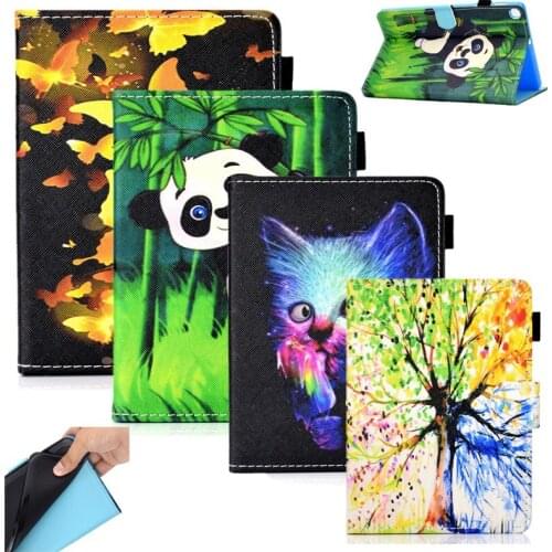 Case For Samsung Galaxy Tab A 8.0 inch 2019 S Pen Cover PU Leather Stand Card Tablet cover For Galaxy Tab SM-P200 SM-P205 case