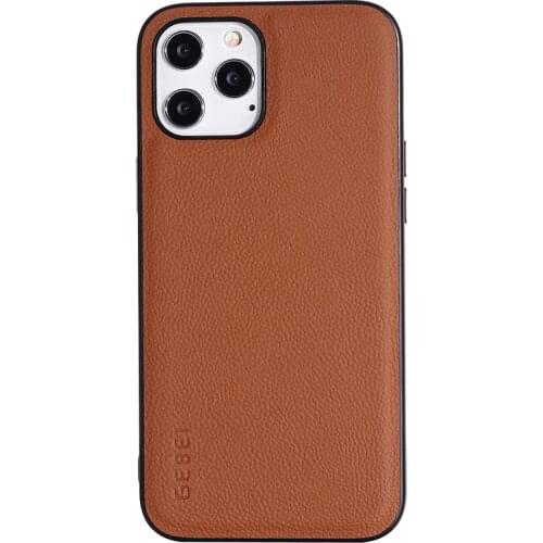Genuine Leather Case for iPhone 12 Pro Max Mini Drop Protections Back Cover for iPhone 11 XS X XR Comfortable Phone Case