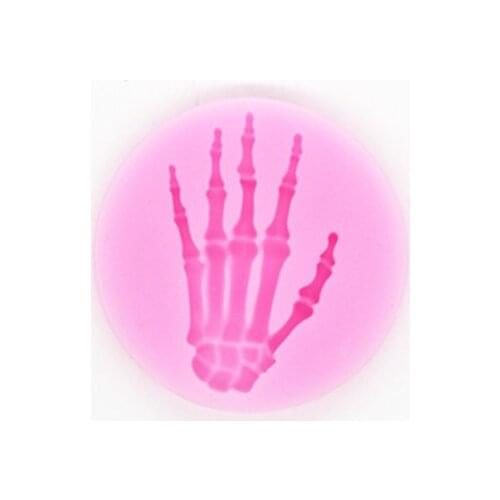 Baking tools turn on the sugar silicone cake DIY cake Halloween skull