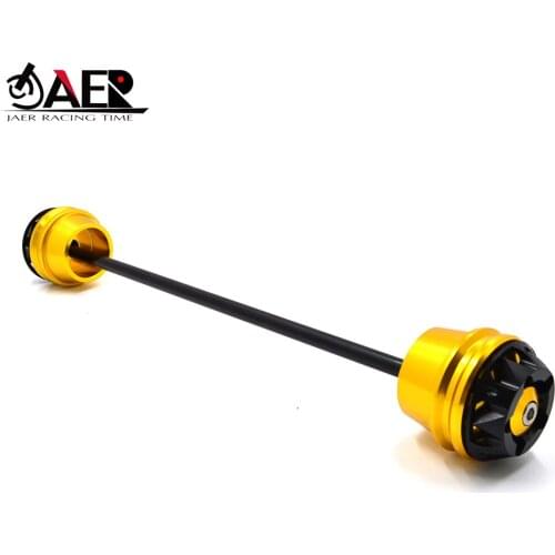 JAER Rear Axle Fork Crash Sliders Protector Cap Falling Protection for Yamaha XSR700 2018-2020 MT 07 FZ07 2013-2020