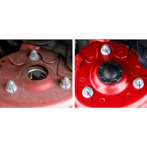 2PCS Car Shock Absorber Trim Protection Cover Waterproof Dustproof Cap for Mazda 3 CX-5 CX-4 CX-8