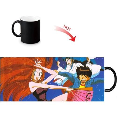 Ghost Sweeper Mikami Colour Change Morphing Mug Anime Heat Sensitive Magic Morph Coffee Mugs 350ml/12oz