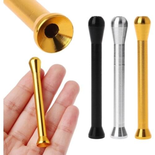 Aluminum Alloy Snuff Straw Sniffer Snorter Nasal Smoking Pipe Snuffer Nasal Smoking Accessories