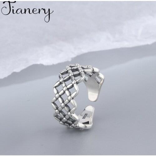 Summer Bohemian Ethnic Hollow Ring For Women Female Fashion Finger Rings Korean Girl Party Gift Gothic Jewelry