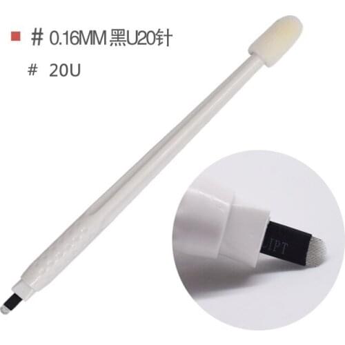0.16mm Blister Packing permanent makeup machine pen Tattoo Pigment Eyebrow Disposable microblading Pe Pen For PMU Training Used