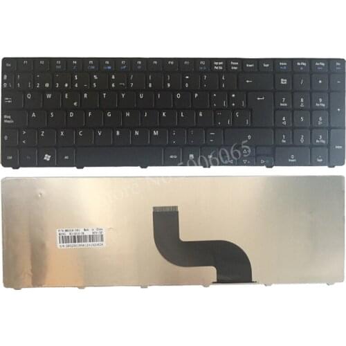 NEW Spanish/SP laptop keyboard for Acer Aspire 7540 7551 7552 7560 7736 7738 7738Z 7738ZG 7739 7741 7745 7745Z 7745ZT 7751