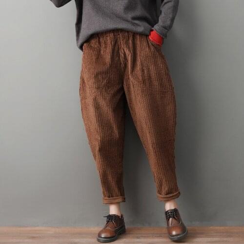 ONEIGHTWENTY Women's Corduroy Trousers