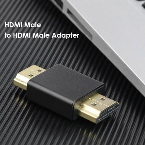 19 Pin Type A M/M Extender Converter Male to Male HDMI-compatible Adapter Connector Extension Converter Adapter Coupler