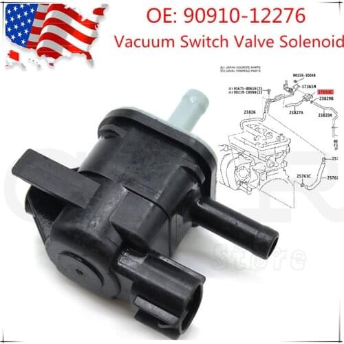 Genuine For Toyota For Scion xA xB Duty Vacuum Switch Valve Vapor Purge Solenoid 90910-12276 90910-TC001 9091012276 90910TC001
