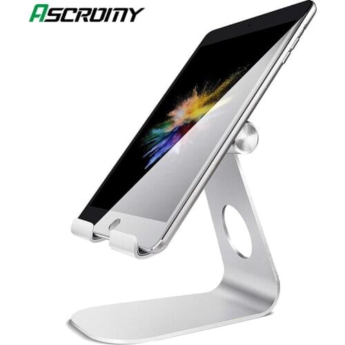 Tablet Stand Holder Adjustable aluminium Desktop Dock For Ipad Pro 2018 12.9 9.7 10.5 Samung Xiaomi Soporte Para Tablet Houder