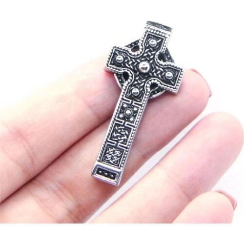 2018 Personal Design Cross Key Pendant 316 Stainless Steel Fashion Jesus Cross Pendant