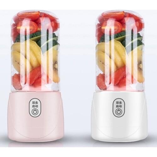 Mini Juicer Cup Personal Travel Blender USB Rechargeable Fruit Mixing Machine 517C