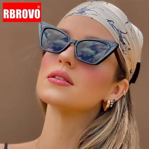 RBROVO 2021 Sunglasses Women Brand Designer Cateye Eyeglasses Women/Men Luxury Retro Glasses Sexy Vintage Fashion Eyeglasses