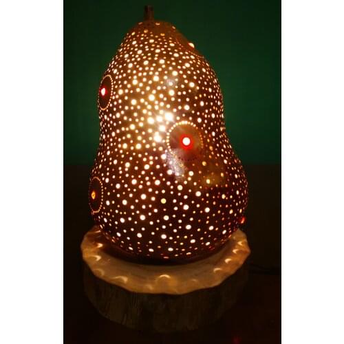 Handmade Gourd Lamp 2021