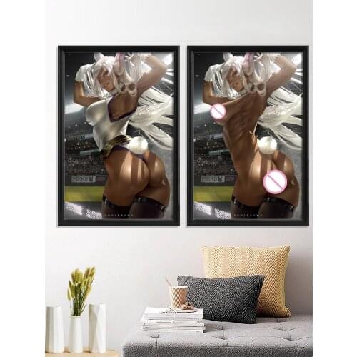 Rumi Usagiyama Anime Cartoon My Hero Academia Sexy Nude Girl Art-Poster Silk Wall Canvas Picture Decoration Decor Living-Room