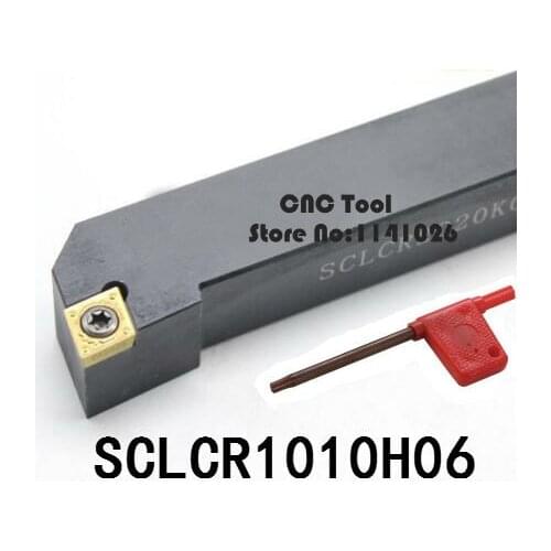 SCLCR1010H06/ SCLCL1010H06 CNC turning tool holder, External turning tools, Lathe cutting tool,Tool holder for CCMT0602 Insert