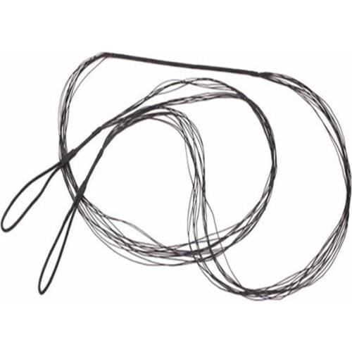 Replacement Black Bow String for Traditional Recurve Bow Longbow Hunting Shooting Accessories Length 111cm-173cm