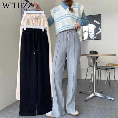 Женские флисовые брюки WITHZZ China At AliExpress