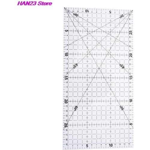 1 Pc Transparent Patchwork Acrylic Material Ruler School QuiltinRuler Scale Tools Supplies 15 * 30cm