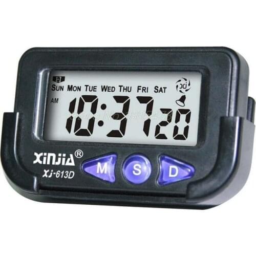 100PCS Portable Pocket Sized Digital Electronic Travel Alarm Clock Automotive Electronic Stopwatch Sale