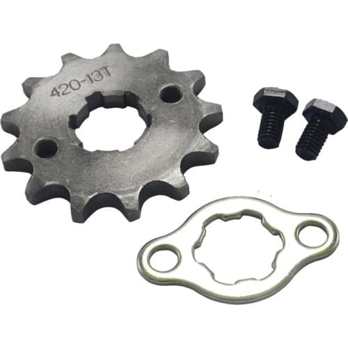 420# 20mm 10 11 12 13 14 15 16 17 18 19 Teeth Front Engine Sprocket For Dirt Pit Monkey Dax Bike Go Kart ATV Quad Motorcycle