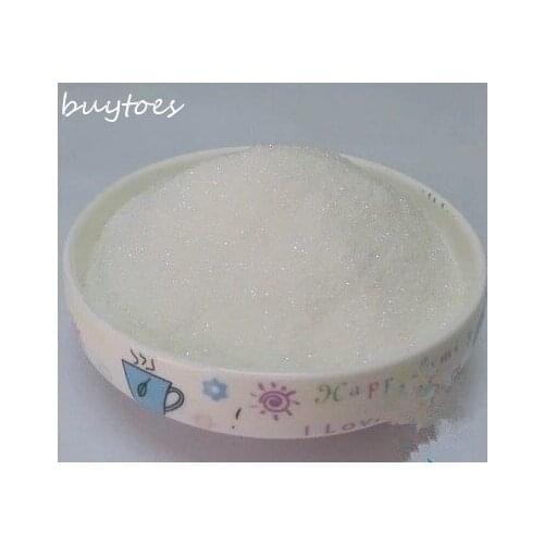500g/lot Hot Normal Series 7 Color White Glitter pigment Powder,Pretty Flash Cosmetic material DIY Nail Art Powder