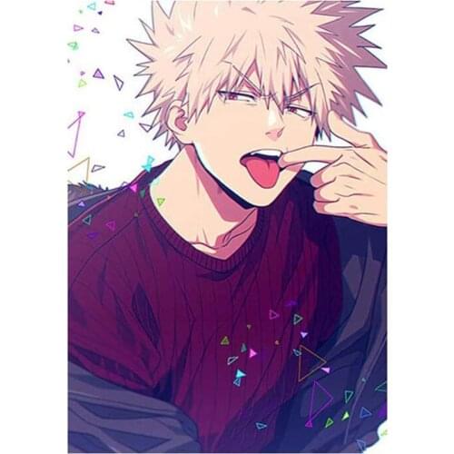 Anime Character for My Hero Academia Embroidery Diamond Painting DIY Square Drill Adults Or Kids Handmade Cross Stitch DW001