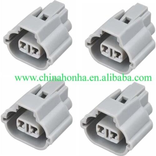 Free shipping 5pcs auto 2pin housing plug wiring harness sealed cable connector 7223-1324