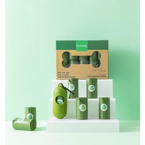 Eco-friendly Garbage Bag Pet Degradable Garbage Bag Dog Poop Bag Picking Up Poop Bag Waste Poop Bag Garbage Dispenser Suitcase