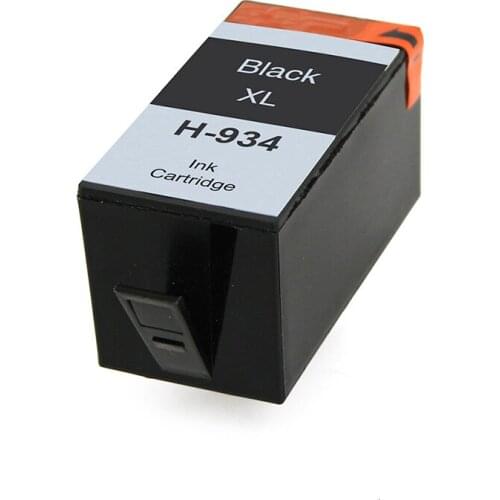 UP 1Black ink cartridge Compatible for HP934 for Officejet pro 6230 6830 6835 6812 6815 printer with chip full ink