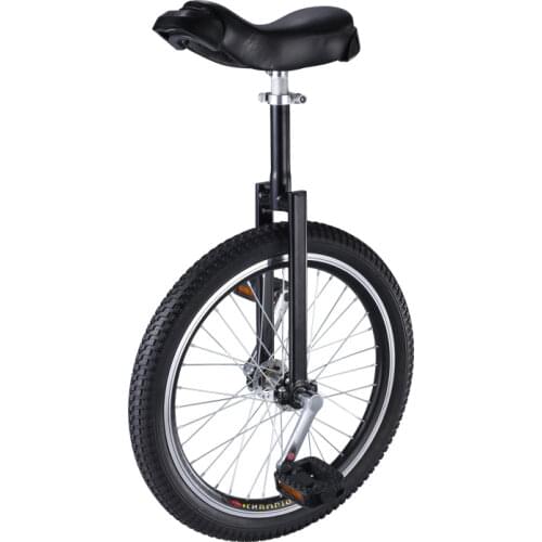 20 inch Children Adult Wheelbarrow Monocycle Single Wheel Bicycle Racing Single-wheel Lock